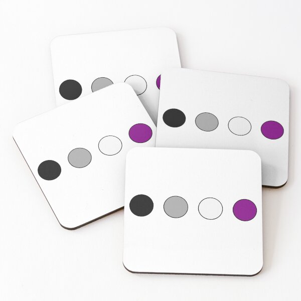 Item preview, Asexual Flag Dots designed and sold by magicae.