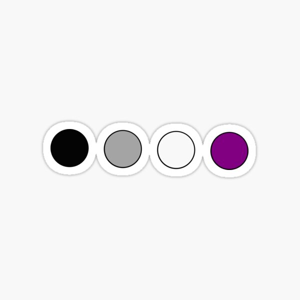 Item preview, Asexual Flag Dots designed and sold by magicae.