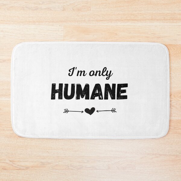 Item preview, Humane Vegan quote - Veganuary designed and sold by Pandoras-Boxx.