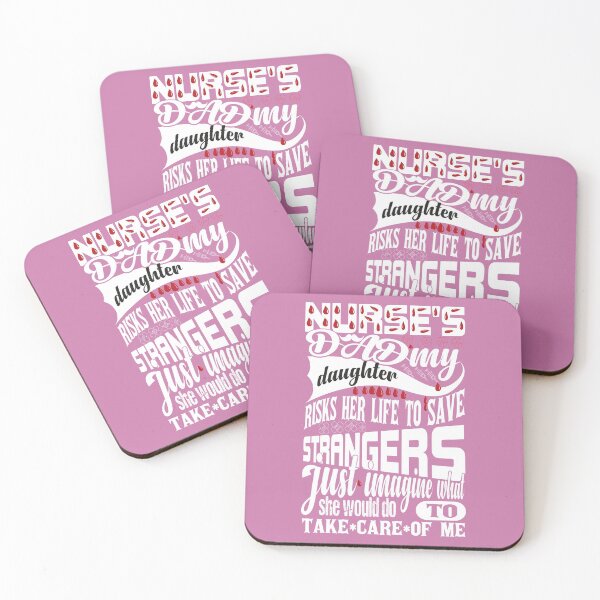 Item preview, Nurses Dad My Daughter Risks Her Life to Save Strangers Just Imagine What She Would Do to Take Care of Me designed and sold by ADAMYASS.