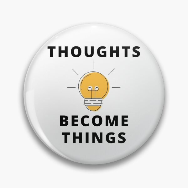 Item preview, Thoughts Become Things | Law of Attraction designed and sold by RonVivero.