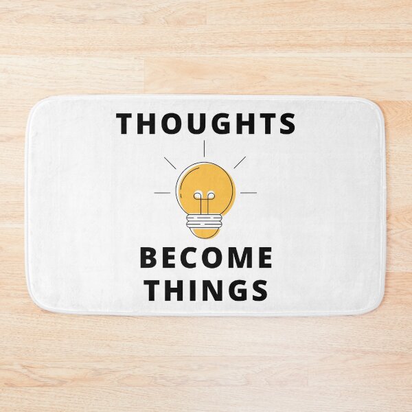 Item preview, Thoughts Become Things | Law of Attraction designed and sold by RonVivero.