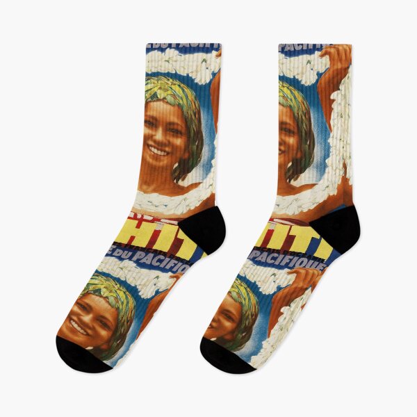 Artikelvorschau, retro iconic Tahiti entworfen und verkauft von CorasPosters.