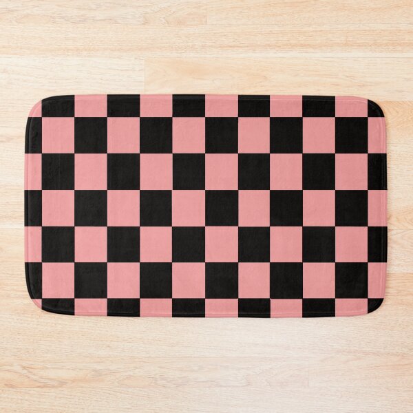 Item preview, black and rese check checked pattern designed and sold by virilamissa.