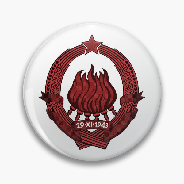 Item preview, Jugoslavija grb crveni [Red Yugoslavia] designed and sold by TinThor.