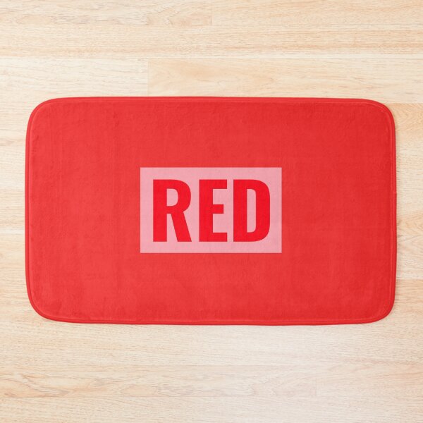 Item preview, Red text simple classic typography designed and sold by AmongOtherThngs.