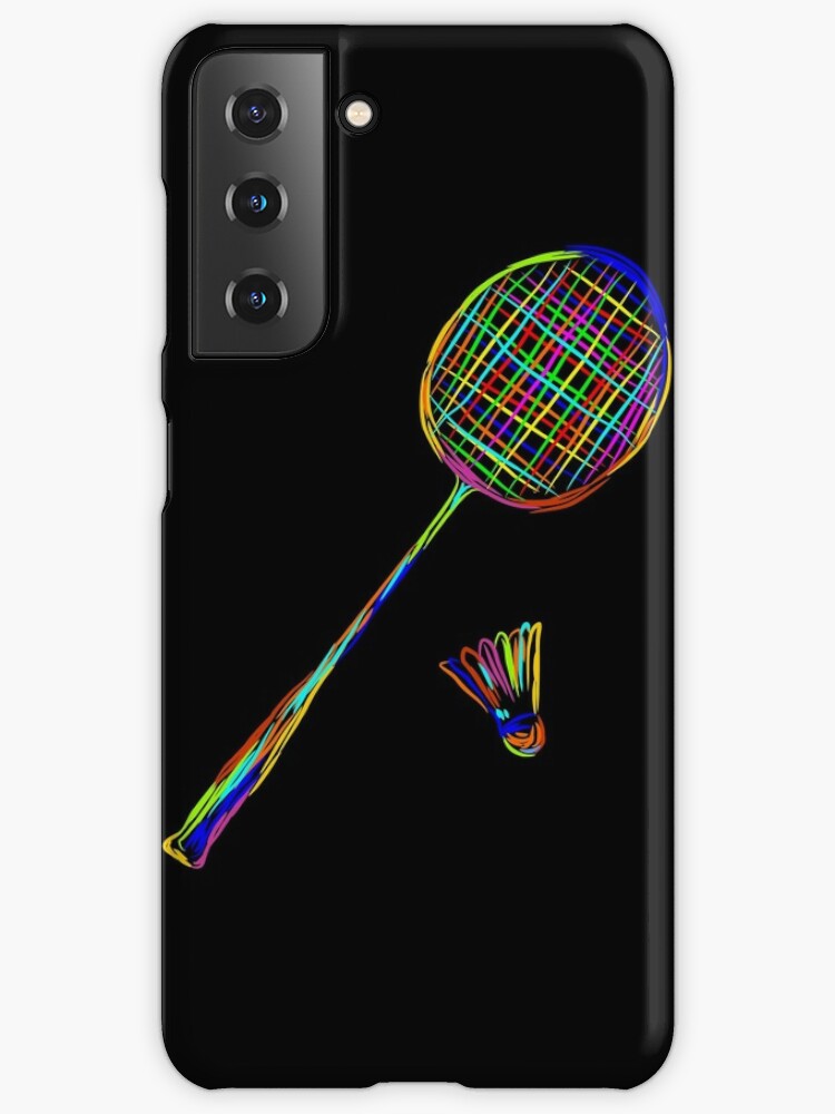 Colorful Stroke Badminton Samsung Galaxy Phone Case