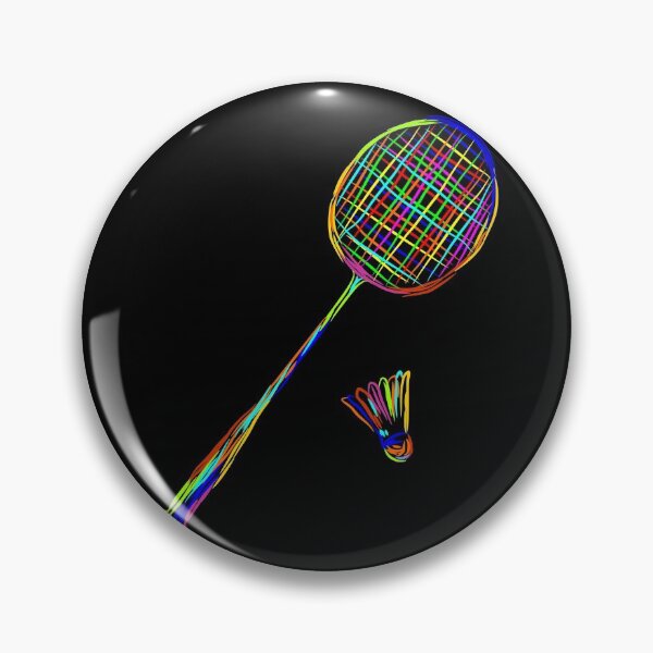 Item preview, Colorful Stroke Badminton  designed and sold by UpYourSelf.