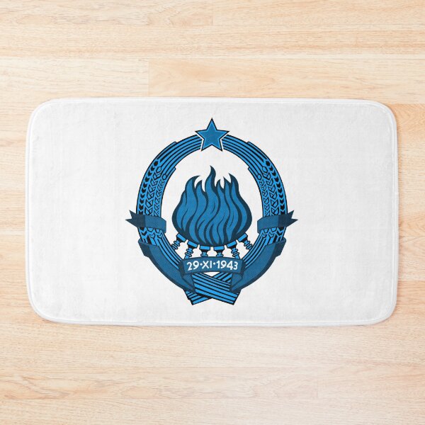 Item preview, Jugoslavija grb plavi [Blue Yugoslavia] designed and sold by TinThor.
