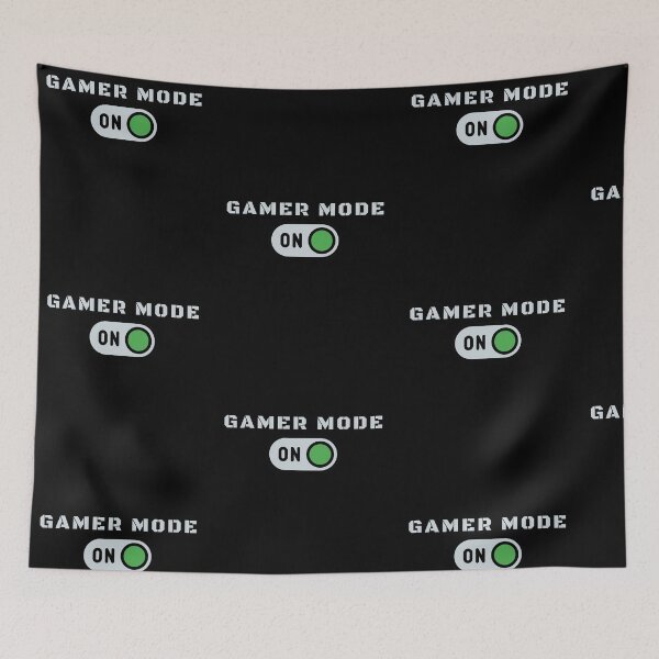Item preview, Gamer Mode ON Funny Gaming Switch designed and sold by Trankix.
