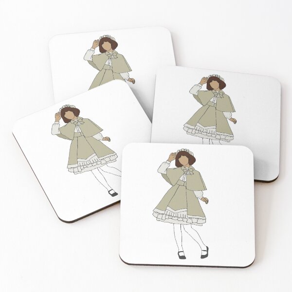 Item preview, Lolita girl in brown designed and sold by The Hijabi Artist.