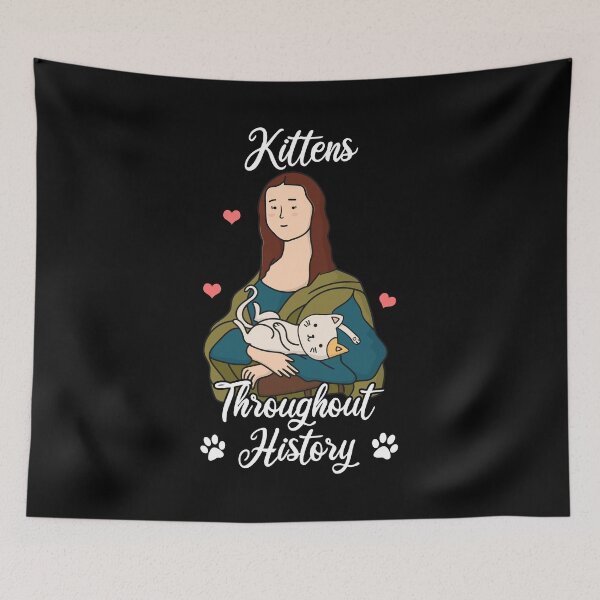 Item preview, Kittens Throughout History – Mona Lisa Gioconda Leonardo Da Vinci designed and sold by The Green Corner.