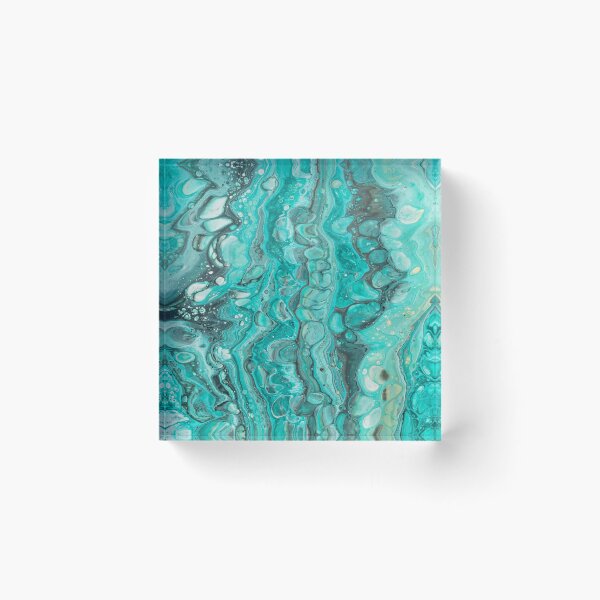 Item preview, Blue Turquoise Marble Abstract  designed and sold by Alladin7.