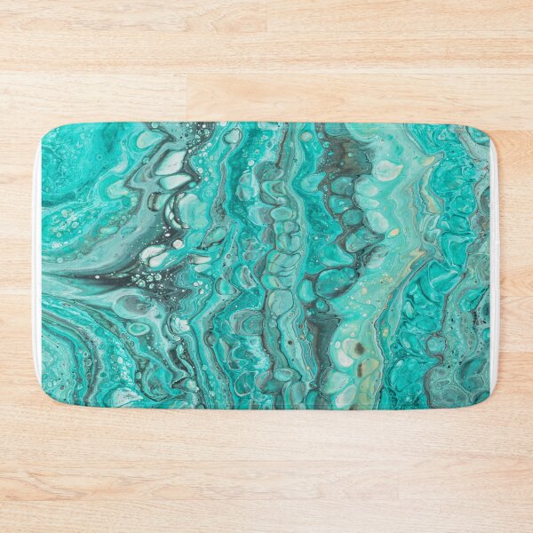 Item preview, Blue Turquoise Marble Abstract  designed and sold by Alladin7.