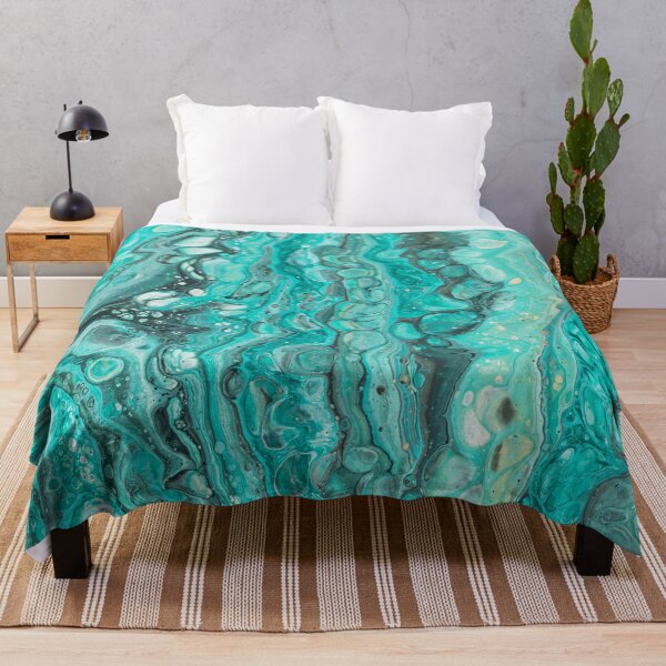 Item preview, Blue Turquoise Marble Abstract  designed and sold by Alladin7.