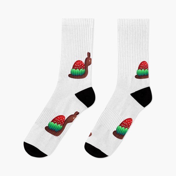 Item preview, strawberry snail designed and sold by carliemcinroy.