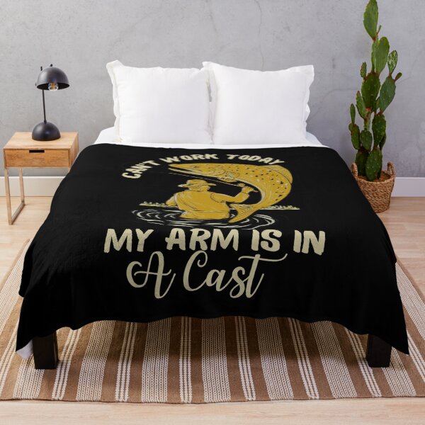 Item preview, I Cant Work Today My Arm is in a Cast, Fisherman Gifts, Present For fisherman, Retro Vintage Fisherman Christmas gift designed and sold by AmazingEcraft.