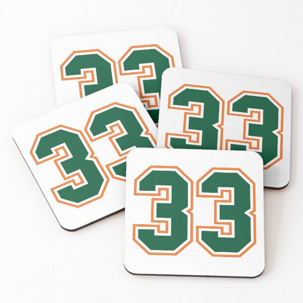 Item preview, 33 Jersey Number. Number thirty-three Straight From Miami designed and sold by Urosek.
