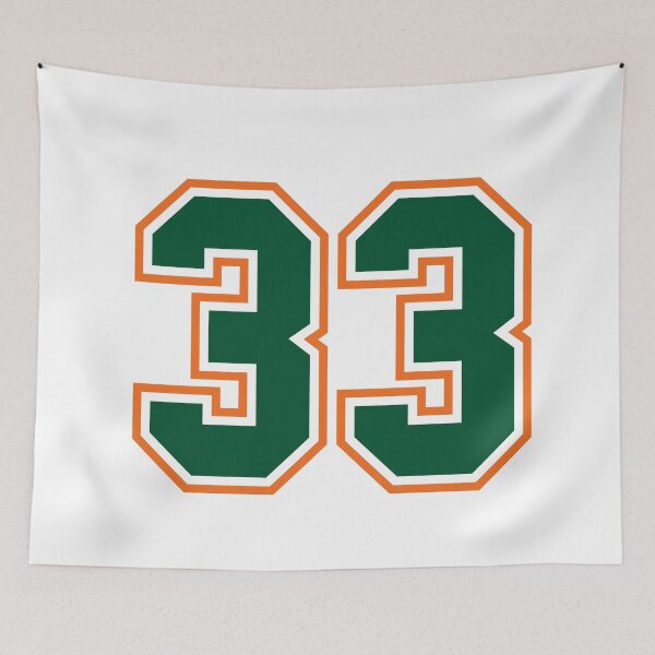 Item preview, 33 Jersey Number. Number thirty-three Straight From Miami designed and sold by Urosek.