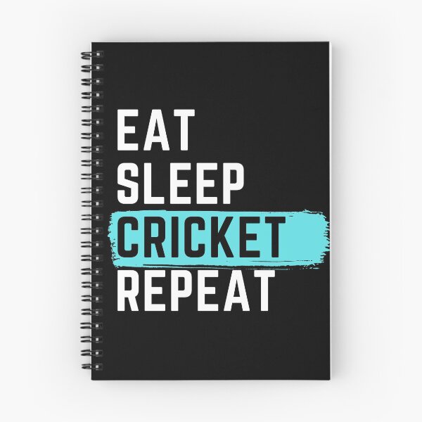 Item preview, Eat Sleep Cricket Repeat designed and sold by m95sim.