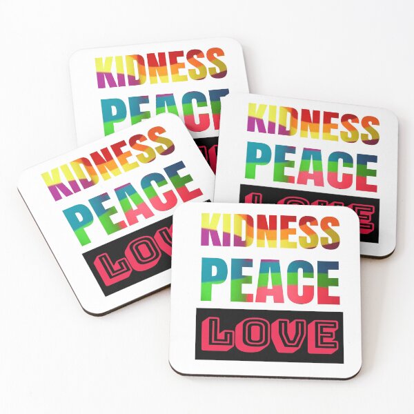 Item preview, KIDNESS PEACE LOVE designed and sold by Isheilstylish.