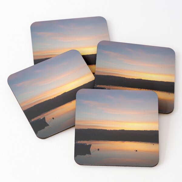 Item preview, Sunset over Axmouth Estuary designed and sold by Narwhalbubbles.