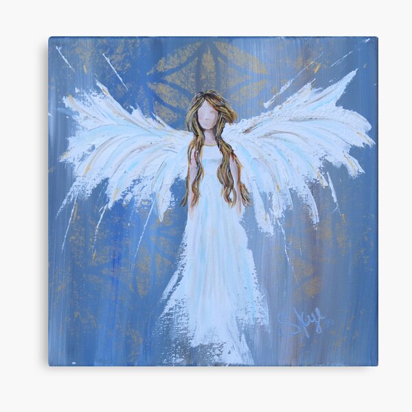 Rustic Angels by Skye Canvas Print