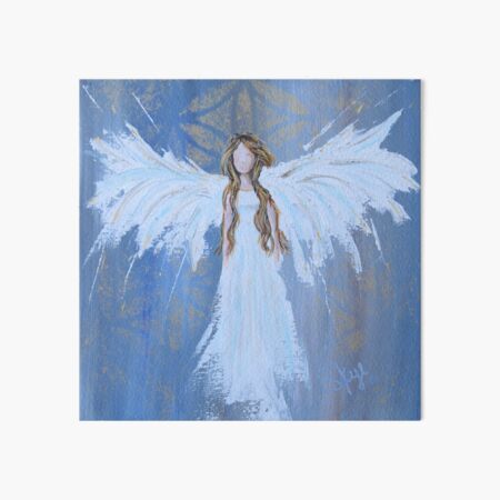Rustic Angels by Skye Art Board Print