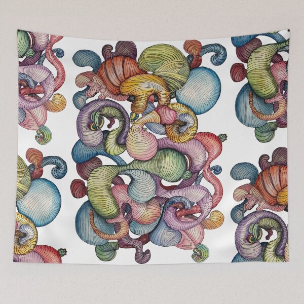 Item preview, Organic Abstract Jubilee designed and sold by ricoflinn.