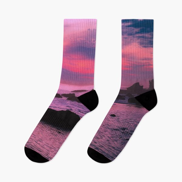 Item preview, A romantic Malibu beach sunset designed and sold by acrazyshaman.