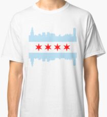 Chicago Flag Skyline Classic T-Shirt