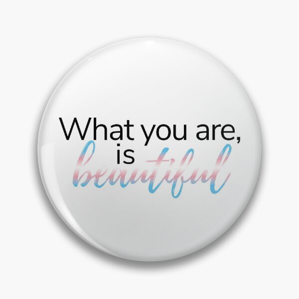 Item preview, Warrior Nun 'What You Are, Is Beautiful' Trans Flag designed and sold by Oi Blondie Crafts.