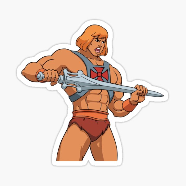 He-Man Masters of the Universe Sticker Decal Window Vinyl 