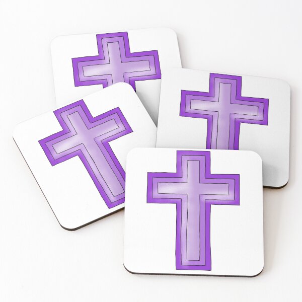 Item preview, Purple Layered Cross designed and sold by NeedlingGod.