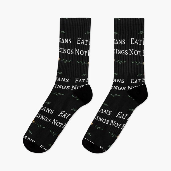 Item preview, Vegan Eat Beans not Beings quote - Veganuary designed and sold by Pandoras-Boxx.