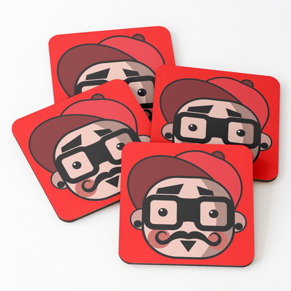 Item preview, Coasters (Set of 4) designed and sold by Raul-Raziel.