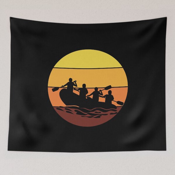 Item preview, Vintage Retro Rafting Rafter River Paddle Gift designed and sold by TastefulTees.