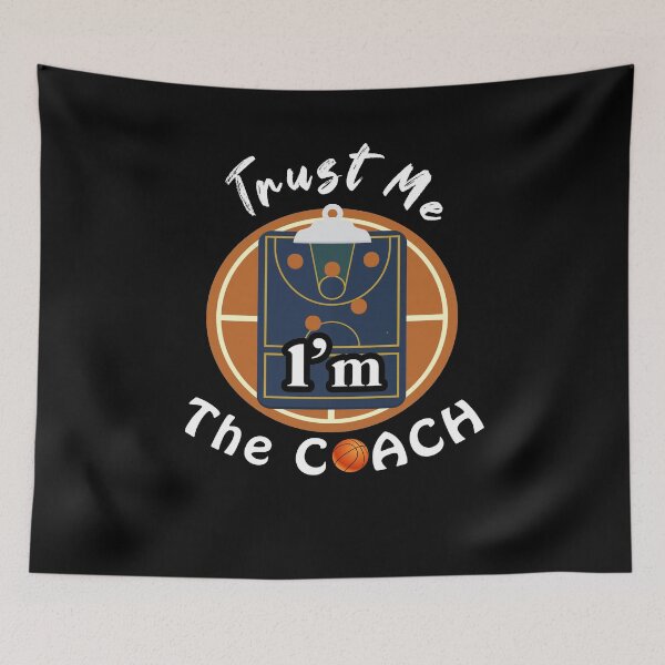 Item preview, Basketball shirt nba hoops National Basketball Association Trust me i'm the coach Essential Fitness Gym Sport Essential  designed and sold by sfcompany.