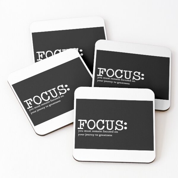 Item preview, Focus Quote Art Design Inspirational Motivational designed and sold by vividpixelusa.