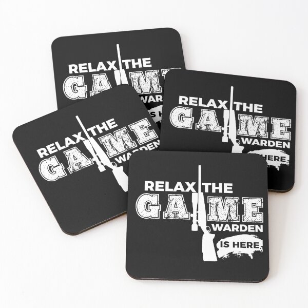 Item preview, Relax Game Warden is here designed and sold by Teelogic.