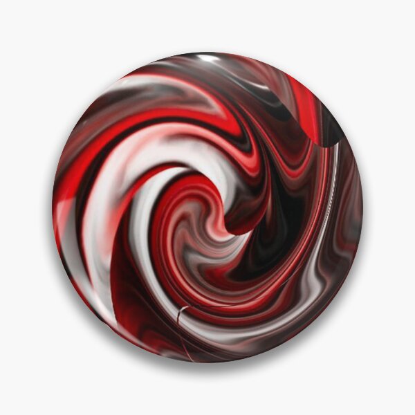 Item preview, Red and Black marble with Black detail Pattern designed and sold by NekoTshirt.
