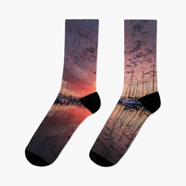 Item preview, Beautiful sunset in European Bay designed and sold by acrazyshaman.