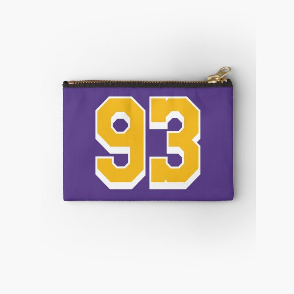 Item preview, 93 Yellow Number ninety-three Purple Basketball Jersey designed and sold by elhefe.