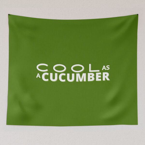 Item preview, Cool as a Cucumber, on dark color  designed and sold by coolteesok.