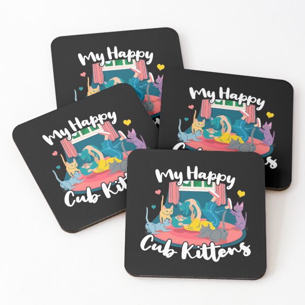 Item preview, My Happy Cub Kittens – Kitties Baby Animals Lover Catoholic  designed and sold by The Green Corner.