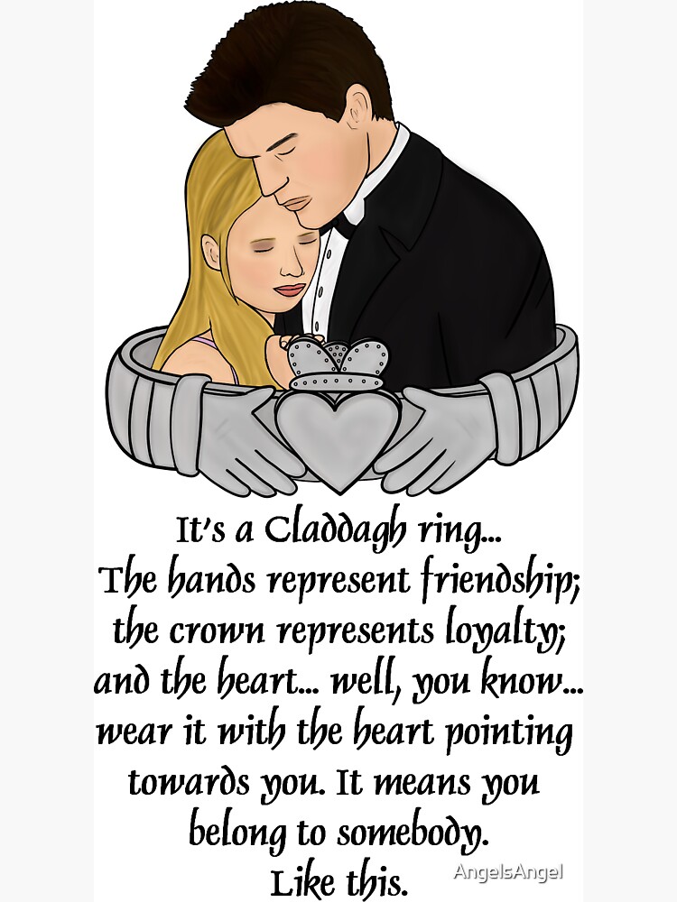 Buffy the vampire on sale slayer claddagh ring set