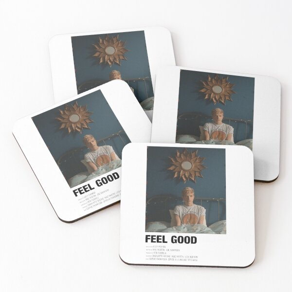 Item preview, Feel Good minimal poster designed and sold by Jessblakemore.