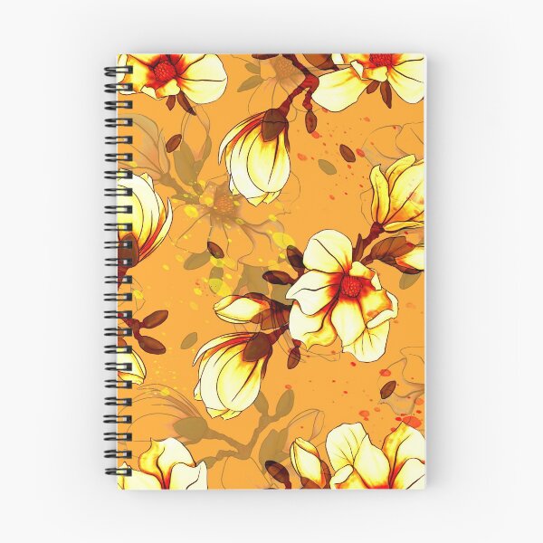 Aperçu de l'œuvre Fleur de magnolia illustration motif floral créée et vendue par Dobrix.