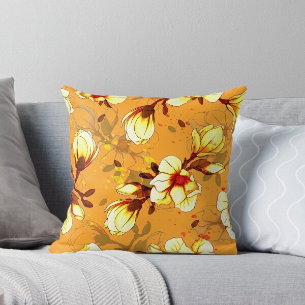 Item preview, Flor de magnolia de ilustración de patrón floral designed and sold by Dobrix.