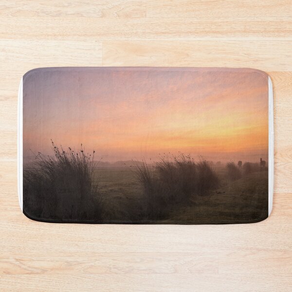 Item preview, Misty sunrise on Northam Burrows  designed and sold by twymanphoto.